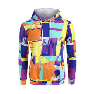 Sweats à capuche légers à sublimation pour hommes de haute qualité Nouveaux sweats à capuche à sublimation avec cordon de serrage extérieur - Product Image 2