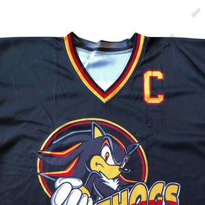 Pantalons de hockey sur glace personnalisés de qualité supérieure, sublimés |   Conception de logo personnalisée, écologique, à séchage rapide et antibactérienne |   100% polyester - Product Image 2