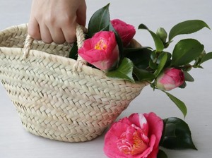 Sac en paille, panier à fleurs, panier pour demoiselles d'honneur, sac pour demoiselles d'honneur, petit sac en paille, panier en paille, sac d'été - Product Image 3