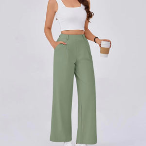 Venta caliente OEM Pantalones casuales para mujer Color personalizado y logotipo Mejor material Hecho Pantalones transpirables 2025 Verano Nuevo - Product Image 3