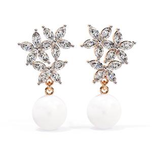 Boucles d'oreilles en diamant de taille marquise cultivé en laboratoire de luxe pour femmes, or massif 14 carats, certifiées IGI, bijoux cadeau, accessoires de mode élégants - Product Image 3