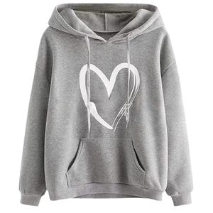 Sudadera con capucha de gran tamaño para mujer, superventas de 2025, diseño de punto de estilo callejero de Color personalizado para la temporada de invierno, cuello largo con capucha - Product Image 6