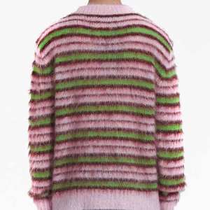 Suéter de Cachemira de Lana de Invierno, Manga Larga, Informal, Color Sólido, Logotipo Frontal Personalizado, Antiarrugas, Secado Rápido, Antibolitas - Product Image 3