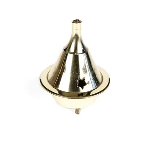 Último portavelas de latón de tamaño de forma personalizado, Palo Santo hecho a mano Simple para decoración del hogar fragante con aromas de té de lavanda - Product Image 5