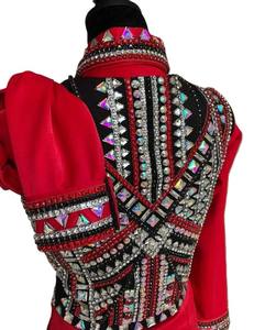 Mejor precio Premium Western Showmanship Red Horse Riding Jacket Nuevo diseño - Product Image 2