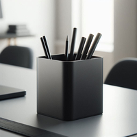 Porte-stylo écologique en métal de haute qualité économique organisateur de bureau fonctionnel Table d'étude stockage de bureau Design créatif