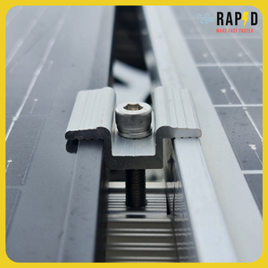 Pince d'extrémité solaire Premium 30/35mm Matériel de montage fiable pour les panneaux solaires produits par le principal support OEM d'usine thaïlandaise - Product Image 4