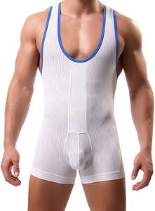 Singlet de lutte pour jeunes par sublimation avec équipement de lutte Singlet d'uniforme de lutte pour hommes Oem Singlets de lutte personnalisés pour adultes - Product Image 4