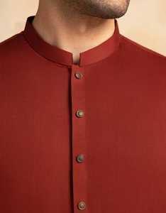 Prix d'usine en gros Nouvelle mode Salwar Kameez pour hommes Fête Meilleure vente Coton personnalisé Respirant - Product Image 4