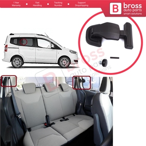 BDP1362 support de loquet en verre de fenêtre de porte coulissante arrière pour Transit Tourneo Courier C4A B460 MK1 2014-2023 HT76-A25722-BD 5 portes - Product Image 5