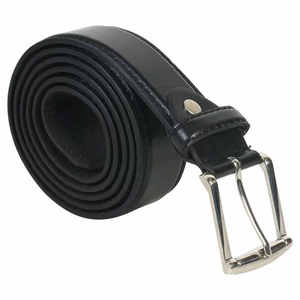 Ceinture en cuir véritable de peau de vache décontractée de haute qualité du Pakistan Boucle solide Style de fête Logo personnalisé Prix bas - Product Image 1