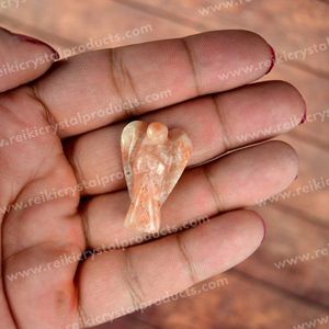 Ange en cristal naturel Feng Shui 2,4 cm (1 pouce) - Product Image 4
