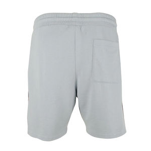 Adult Men's Shorts Gray Color Men's Heavyweight Fleece Custom Streetwear Reflective French Terry Cotton Shorts - Product Image 2