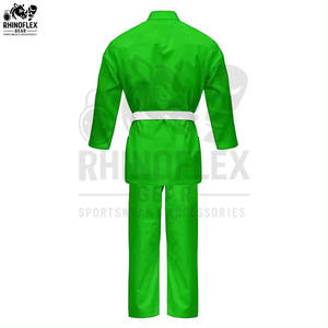 Nouveaux uniformes de karaté pour hommes ajustables et personnalisés, en coton respirant de haute qualité (tissu 280g), service OEM, vêtements d'arts martiaux - Product Image 4