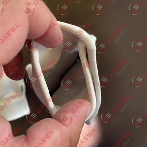 Guantes de bateo de béisbol profesional Guantes de bateo de cuero de puño corto de color blanco cómodos de alta calidad - Product Image 3