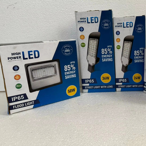 ไฟส่องสว่างแบบ LED สำหรับเสาไฟถนนและติดผนัง 30W 50W 100W 150W ผลิตในอินเดีย ราคาสมเหตุสมผล พร้อมมาตรฐาน IP 65 - Product Image 1