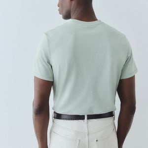 Meilleure qualité hommes été 100% coton lâche drôle conception personnalisable emballage 10 pièces tissé tricoté uni teint - Product Image 4