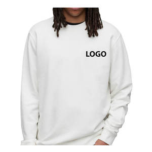 Sudadera de manga larga para invierno y otoño, sudadera básica para hombre, mezcla de algodón, cremallera completa, ropa de calle, sudaderas para hombre - Product Image 1