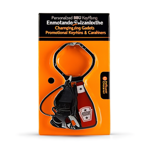 Portachiavi BBQ Personalizzato con Accessori Affascinanti, Portachiavi e Moschettoni Promozionali - Product Image 2