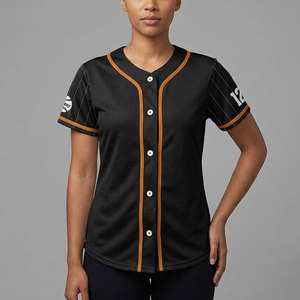 Camiseta de Softbol para Mujer, Elegante y Moderna, Cómoda y Duradera, Ideal para Entrenamientos, Partidos y Uniformes de Equipo - Product Image 3