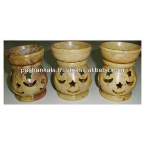 เตาเผาน้ำมันหอมระเหยหินสบู่ที่ดีที่สุดสำหรับตกแต่งบ้านและตกแต่งโรงแรมในราคาถูกที่สุด - Product Image 1