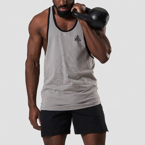 Workout Wear Custom Made <b>Singlets</b> <b>For</b> <b>Men</b> Gym Clothing <b>Men</b> <b>Singlets</b> Breathable <b>Men</b> <b>Singlets</b> - Product Image 4