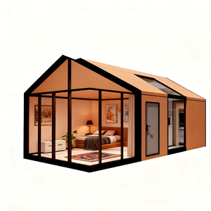 <span class=keywords><strong>Casa</strong></span> Prefabbricata Triangolare Ecologica e Durevole per Famiglie in Stile Campagna - Product Image 5