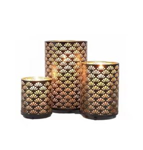 New Arrival Metal Votive Candles Trending Best <b>Lighting</b> Decor Supplies Metal 2025 Stylish Candle Holder Votives Stands - Product Image 2