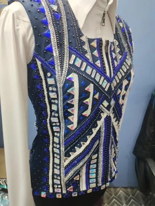 Fabrication indienne de qualité supérieure d'équitation Western Showmanship Pleasure Horse Man & Women Show Jacket Shirt in Whole Sale Price - Product Image 4