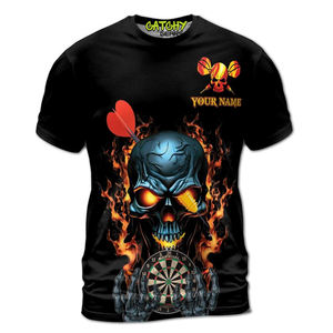 2024 maillots de sport de qualité supérieure en gros vêtements sublimés chemise de fléchettes pour hommes maillots de fléchettes personnalisés - Product Image 2