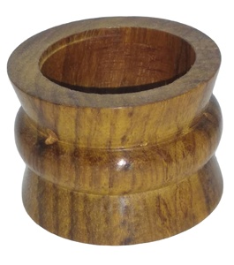 HHO Anneaux de serviette en bois faits à la main Vaisselle élégante pour mariages Nouveau design Porte-serviettes en bois directement de l'Inde - Product Image 1