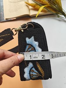 Diseñador de estilo bohemio indio para mujer, bolsos de mano con cuentas bohemias, bolsos de hombro hechos a mano, bolso de mano para fiesta de compras de noche - Product Image 4