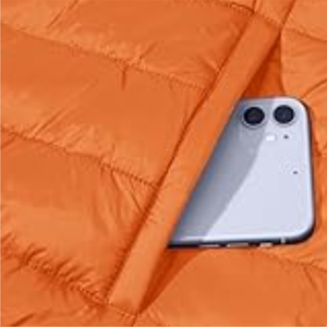 Chaquetas acolchadas de invierno de alta calidad para hombre con cierre de cremallera Chaqueta elegante de color sólido para exteriores - Product Image 3