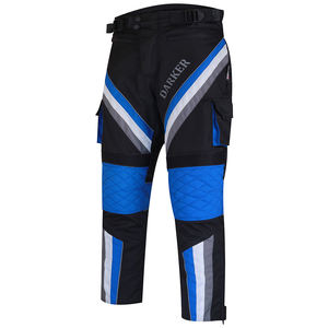 Nuevos pantalones de moto para hombre a prueba de viento Cordura Textile Moto Jeans equipo de protección pantalones de montar pantalones de moto de talla grande - Product Image 3