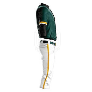 Diseña Tu Propio Uniforme de Béisbol 100% Poliéster Último Estilo Conjunto de Uniforme de Béisbol de la Mejor Calidad - Product Image 2