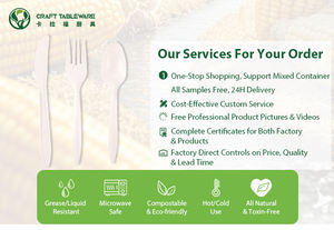 Juego de Cubiertos de Almidón de Maíz a <span class=keywords><strong>Precio</strong></span> de Fábrica, Tenedor, Cuchara y Cuchillo de Almidón de Maíz para Fiestas - Product Image 4