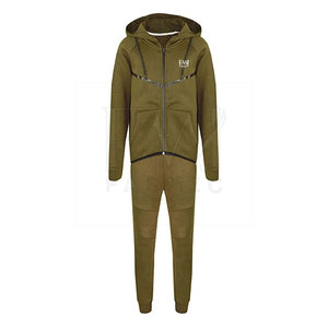 ชุดวอร์มสองชิ้นสำหรับเล่นยิมของผู้ชายชุดวอร์มสองชิ้นมีซิปพิมพ์ลายแบบลำลองสำหรับฤดูหนาว - Product Image 2