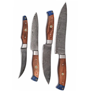 Juego de Cuchillos de Cocina de Acero de Damasco Hechos a Mano en Fábrica con Servicio OEM Personalizado al por Mayor - Product Image 6