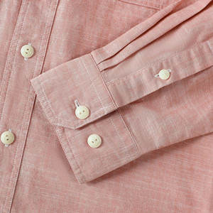 Chemises en jean pour hommes les plus vendues Produit facile à porter avec logo personnalisé Chemises pour hommes Meilleure qualité Chemise en jean à manches longues pour hommes - Product Image 5