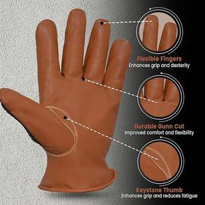 Protector de mano profesional negro dedo completo impacto Fitness entrenamiento gimnasio caza guantes tácticos - Product Image 4