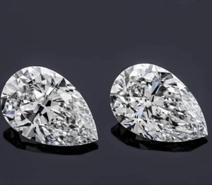 Superbe Moissanite coupée en poire de 12*16mm avec pierre de diamant brillante certifiée GRA - Product Image 4