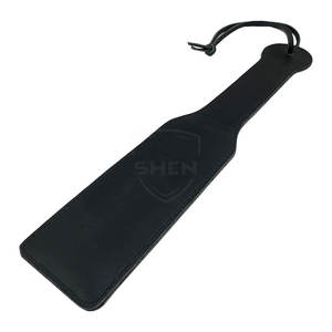 Dernier design, best-seller, pagaie en cuir véritable avec une poignée en cuir lisse, légère et confortable - Product Image 4