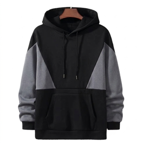 Sweat-shirt à capuche vert pour homme, en molleton 100% coton, écologique, coupe classique, 300g, poche kangourou, streetwear - Product Image 4