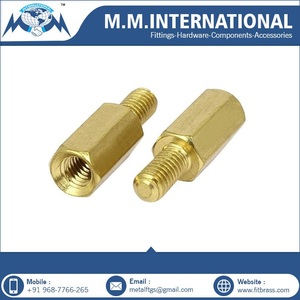 Customized OEM High Precision Brass <b>Spacer</b> Use for Electronics Available at Affordable Price from India - Product Image 4