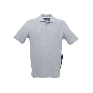 U-POWER <b>Gap</b> Grey Silver Polycotton Pique Workwear Shirt with Collar (Multi-Pack) - Product Image 2