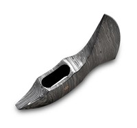 Hacha de Construcción Personalizable de Acero de Damasco Estilo Nórdico, Estilo Vikingo, Forjada a Mano de Grado Industrial, OEM 5 Cortes