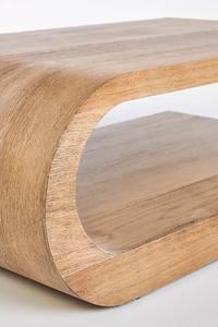 Modern Home Furniture <b>U</b>-Shape Light Coffee Table Solid Wood Combination <b>Living</b> Room Table Handcrafted Wooden Coffee Tables - Product Image 5