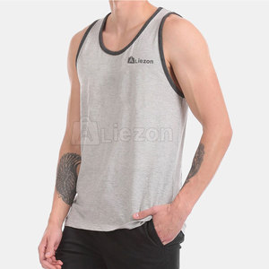 Vêtements de gymnastique Hommes Débardeur Bodybuilding Débardeur Pour Hommes Fitness Sportswear Hommes Débardeur En Bas quantité minimale de commande - Product Image 3