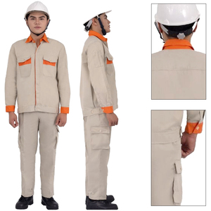 Vêtements de travail de sécurité industrielle OEM confortable uniforme quotidien pour les travailleurs - Product Image 3