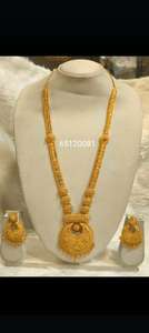 24K oro Dubai Vintage clásico perla flor broche pendientes collar aniversario moda cobre joyería conjunto regalo - Product Image 4